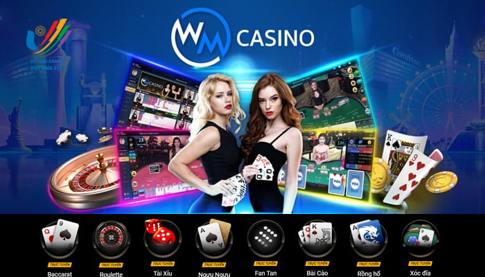 Những trò chơi trong Sòng Bạc WM Gaming